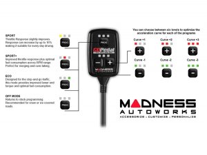 Jeep Wrangler JL 3.6L Throttle Response Controller - MADNESS GOPedal - Bluetooth